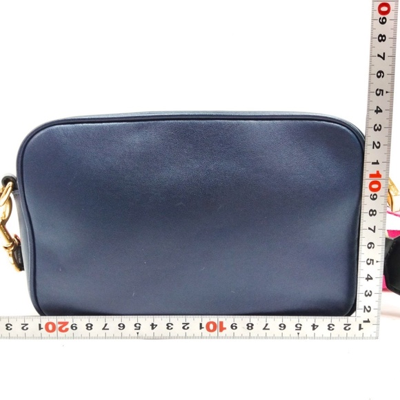 MARC JACOBS Crossbody Navy Blue Leather - Picture 9 of 9